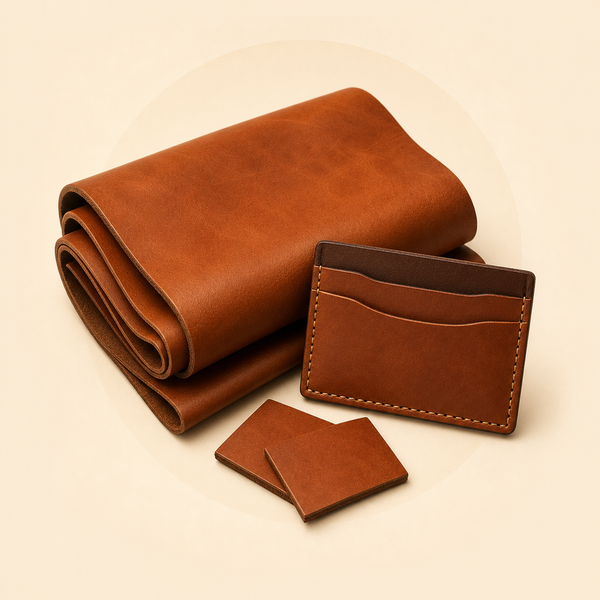 Cuero para hacer carteras