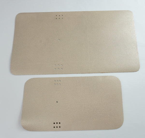 Cubierta de piel para cuaderno en vacuno grabado doradon – A5 y Pocket