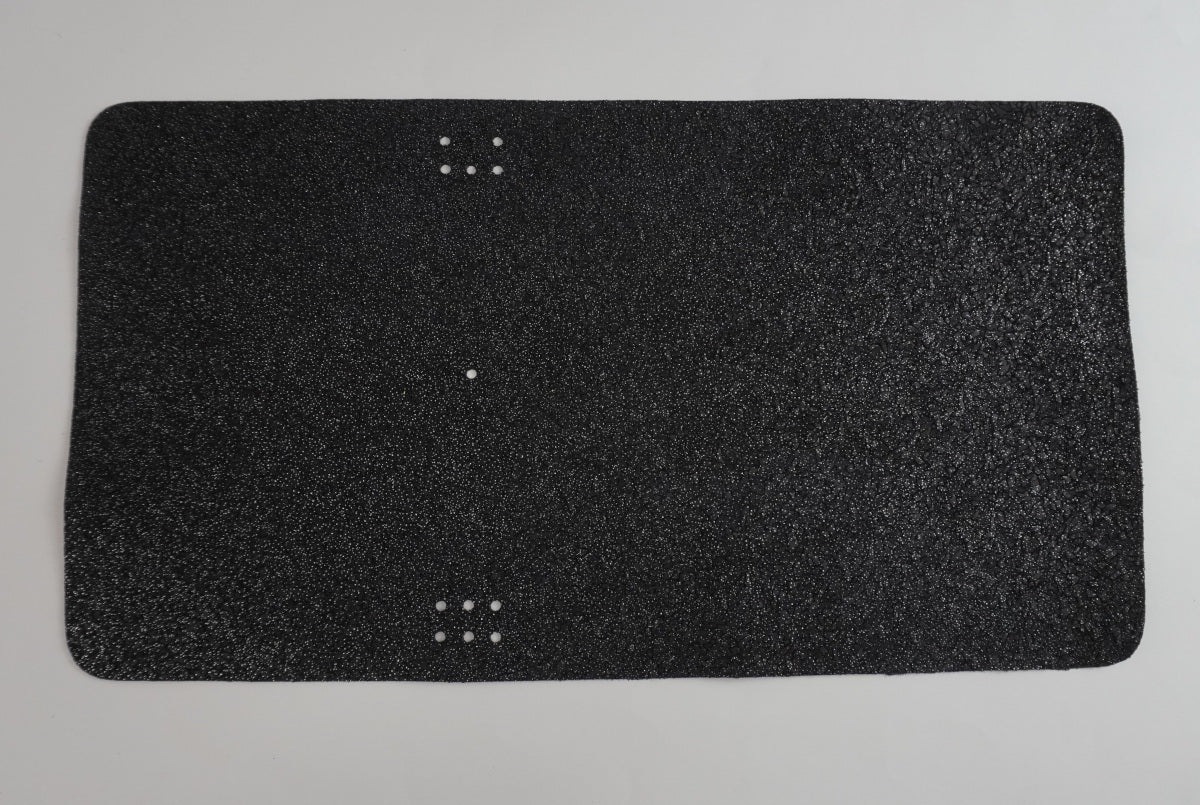 Vacuno grabado negro-Cubiertas de piel para cuadernos A5 - imagen 2