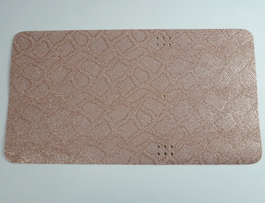 Cubierta de piel fantasía serpiente rosa – A5 y Pocket - imagen 2