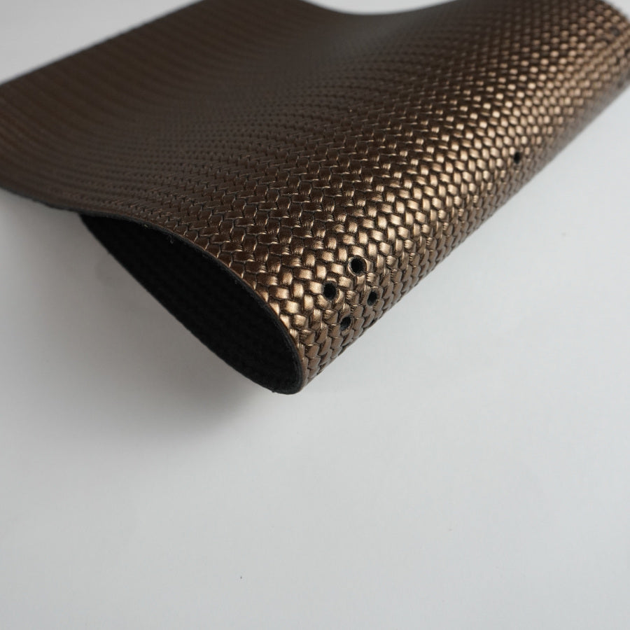 Cubierta de piel grabado bronce – A5 y Pocket - imagen 1