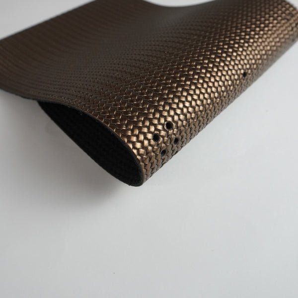 Cubierta de piel grabado bronce – A5 y Pocket - imagen 1