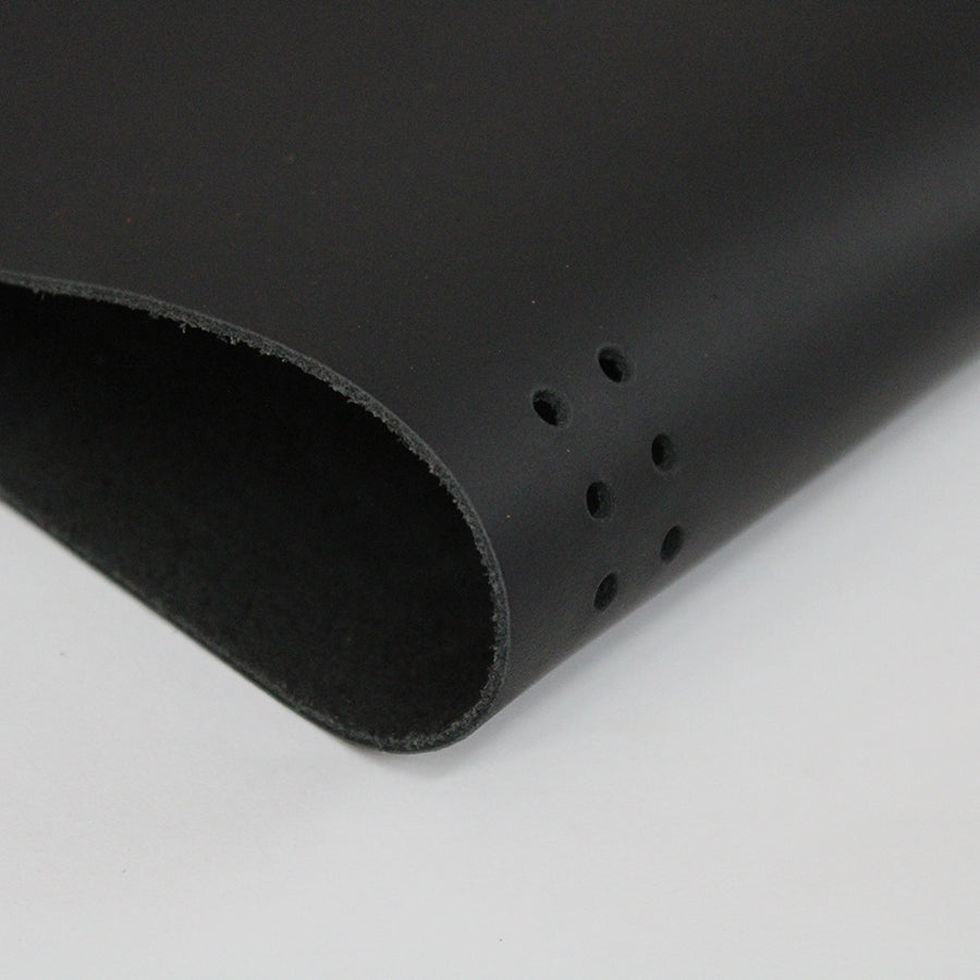 Cubierta de piel vacuno engrasado negro – A5 y Pocket