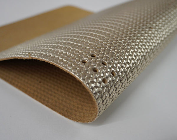 Cubierta de piel vacuno grabado dorado – A5 y Pocket