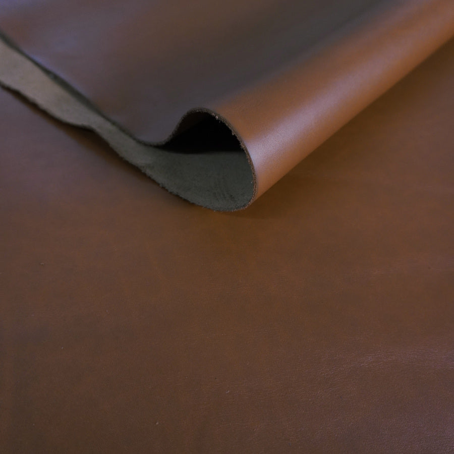 🐂 Media piel de vacuno alemán Hoffman color cuero