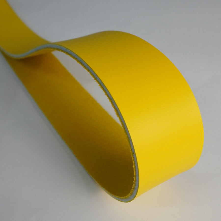 Tiras de Cinturón de Piel Fontanellas i Martí-Amarillo