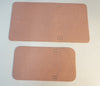 Cubierta de piel vacuno grabado rosa nude – A5 y Pocket