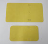 Cubierta de piel vacuno grabado amarillo – A5 y Pocket