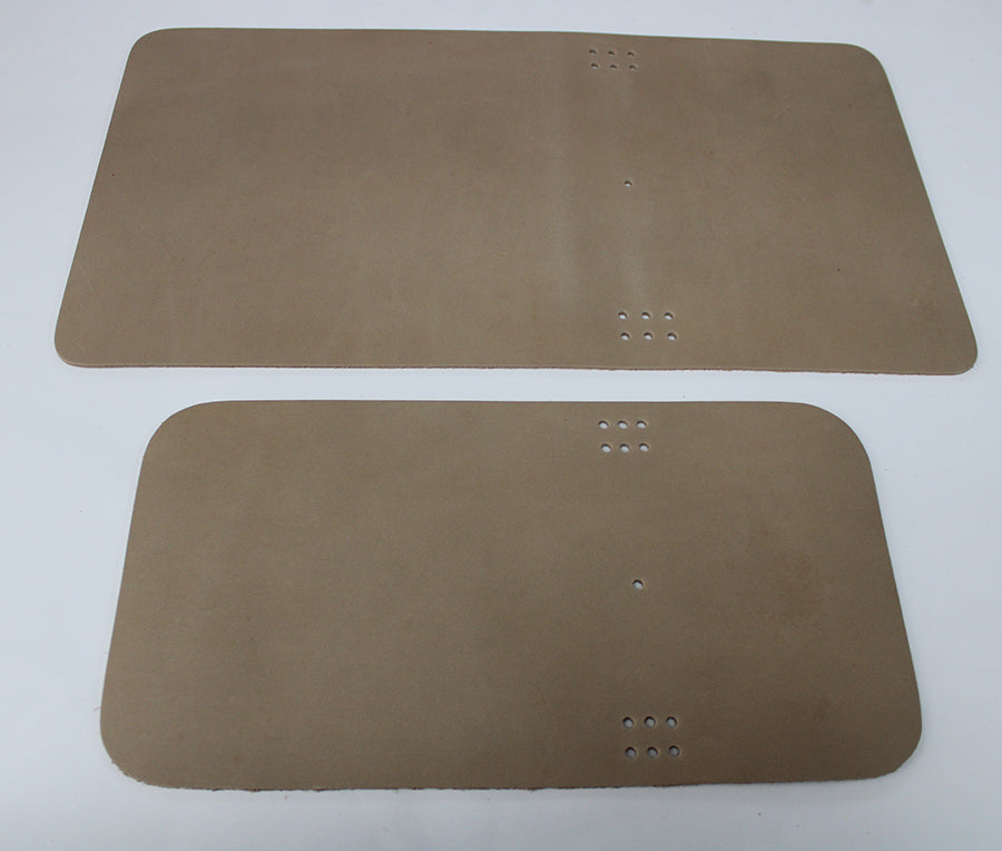 Cubierta de piel vacuno engrasado piedra – A5 y Pocket