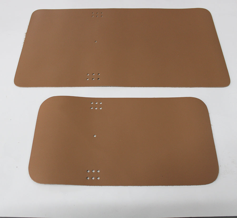 Cubierta de piel vacuno color crema tostada – A5 y Pocket