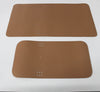 Cubierta de piel vacuno color crema tostada – A5 y Pocket