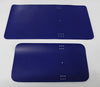 Cubierta de piel vacuno color azul eléctrico – A5 y Pocket