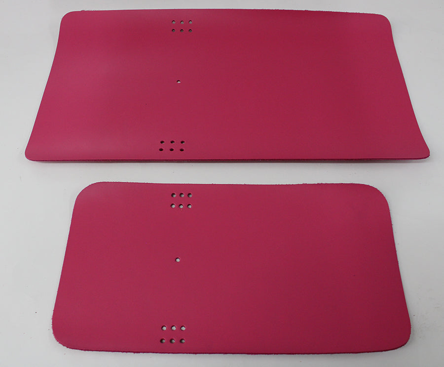Cubierta de piel vacuno color fucsia – A5 y Pocket