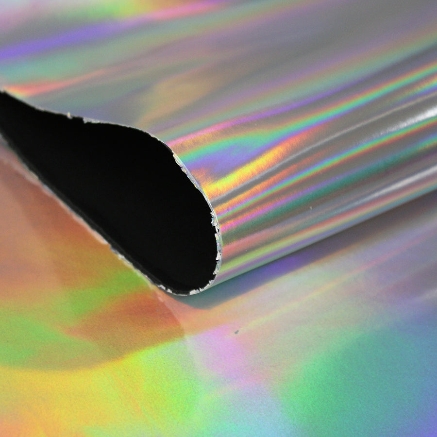 ✨Retal de vacuno laminado metalizado plata