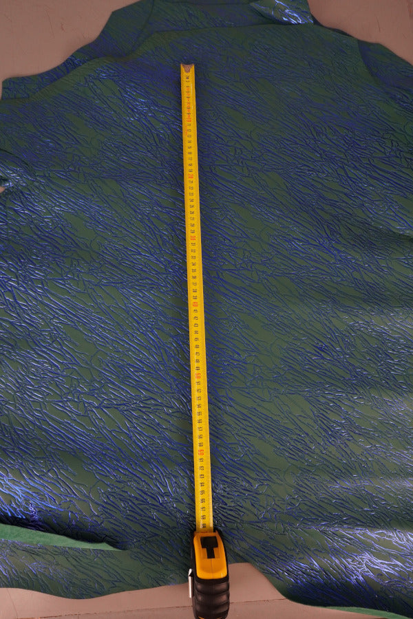 Piel de cabra flash azul