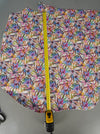 Retal de vacuno grabado perforado estampado flores con cuerpo