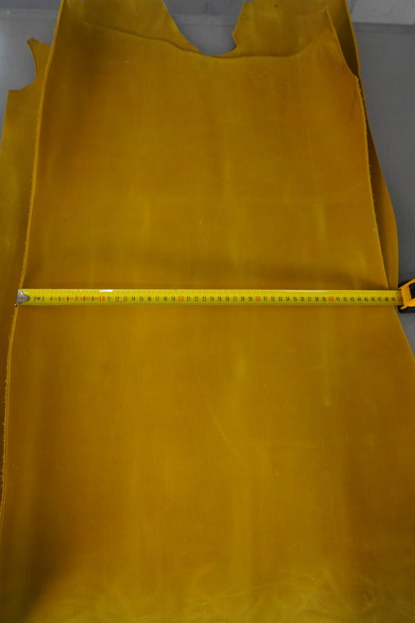 Retal de vacuno engrasado amarillo