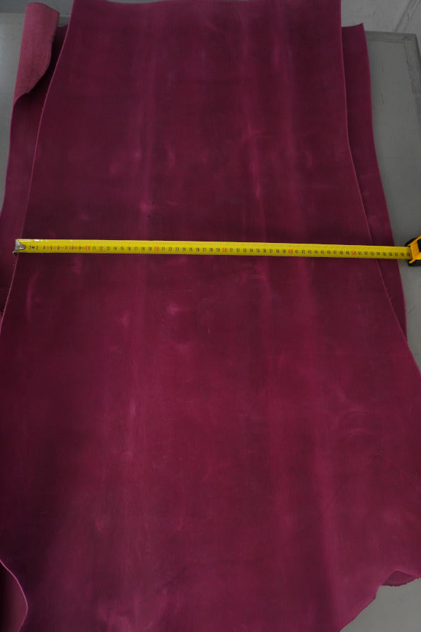 Retal de vacuno engrasado Fucsia