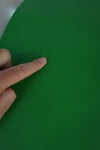 Retal de vacuno liso verde estopa