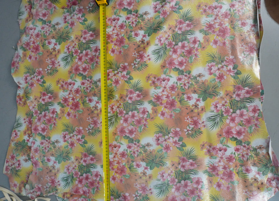 Piel de cordero rosas