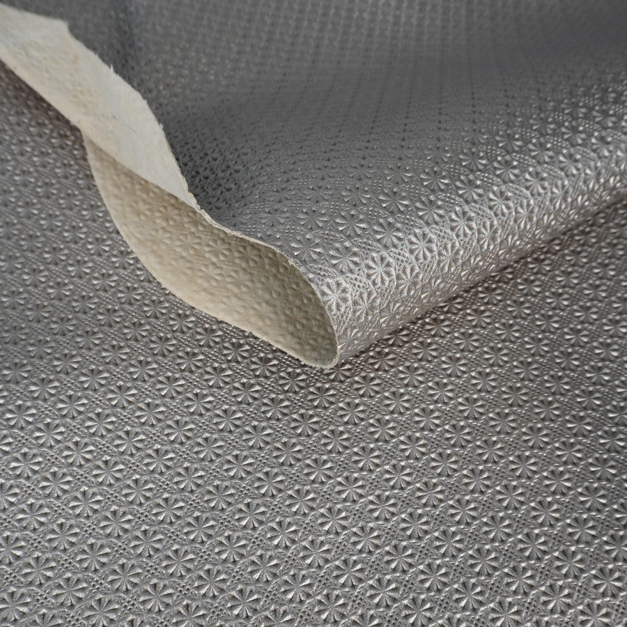 Piel de cabra grabada oro elegante