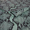 Piel de cabra serpiente turquesa