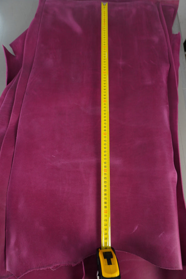 📓 Retal de vacuno engrasado fucsia