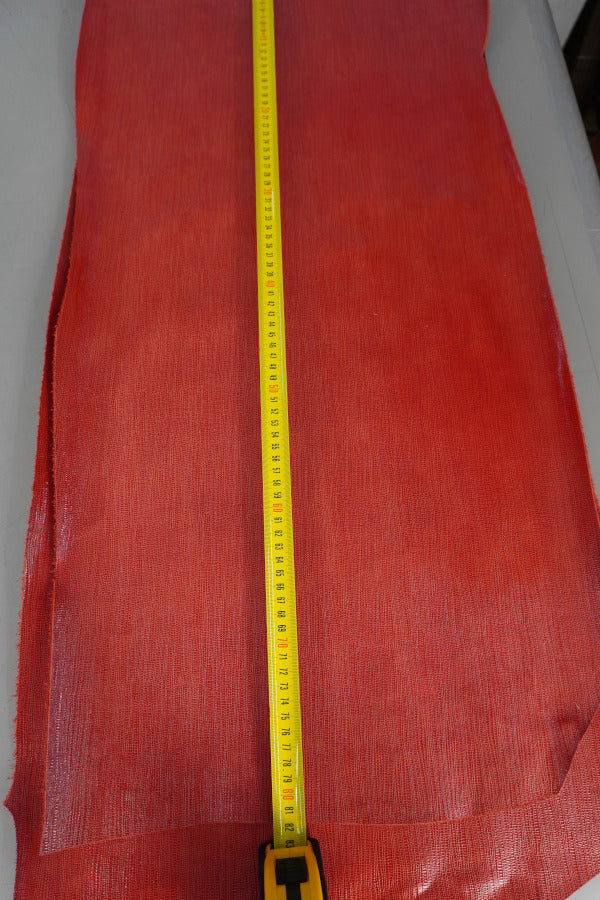 🐂 Retal de vacuno grabado rojo