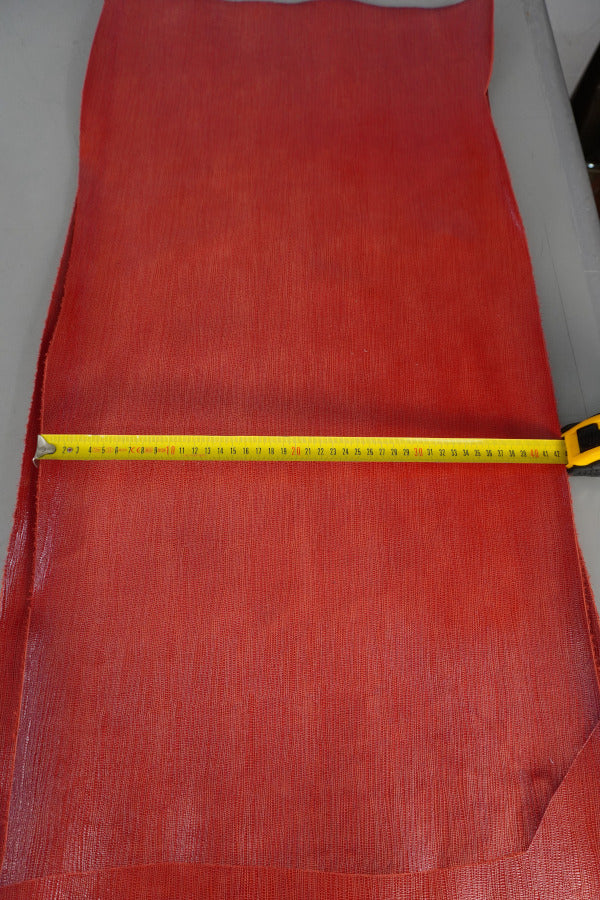 🐂 Retal de vacuno grabado rojo