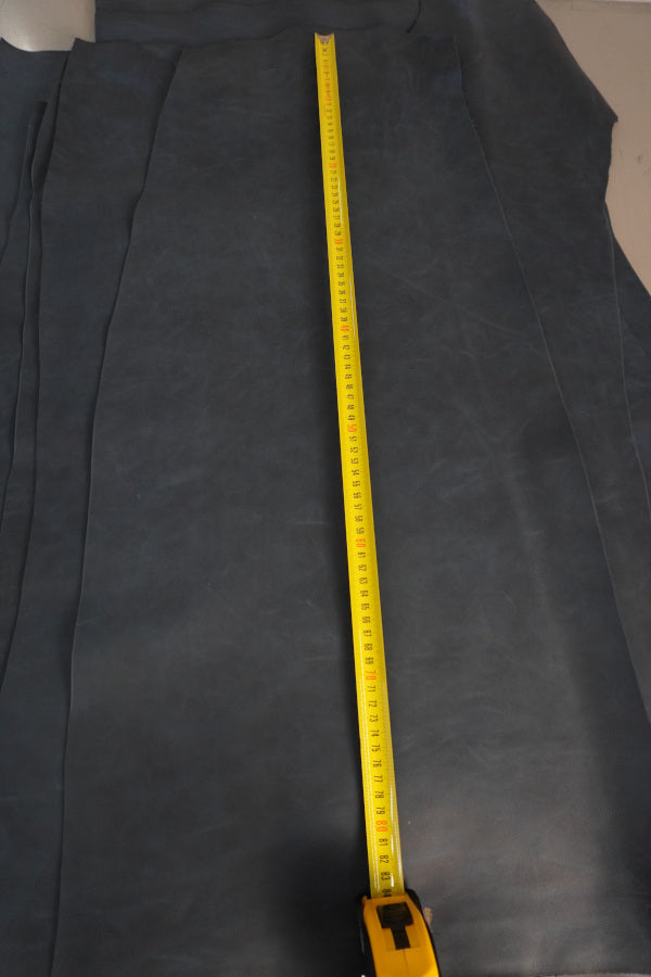 🐂 Retal de vacuno encerado azul