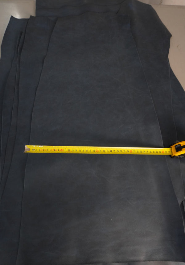 🐂 Retal de vacuno encerado azul