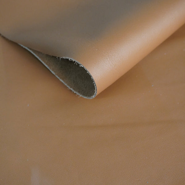 🐂 Retal de vacuno plena flor marrón taupe