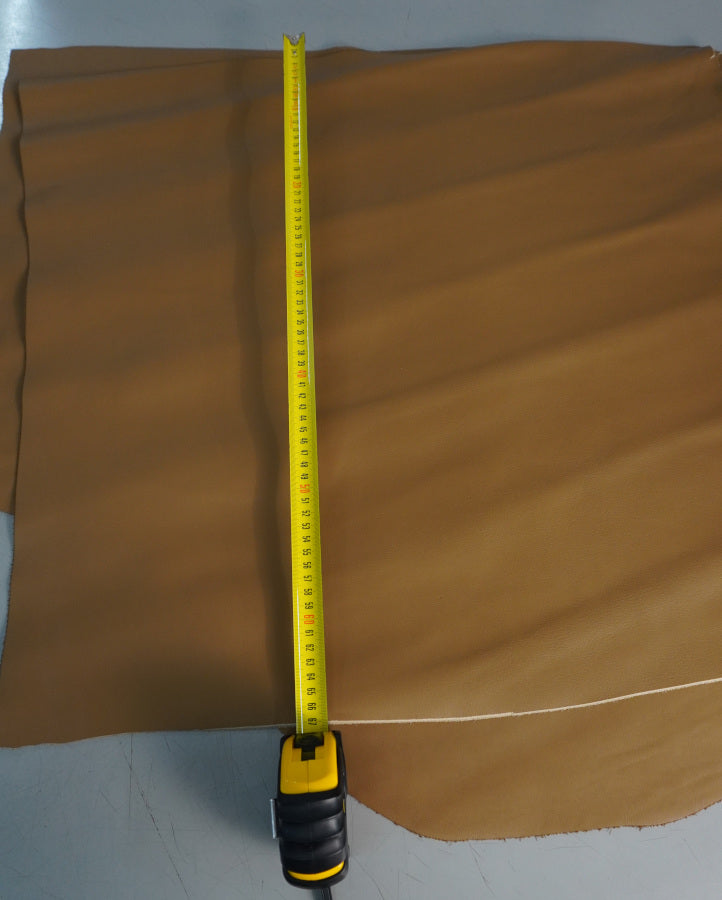 🐂 Retal de vacuno plena flor marrón taupe