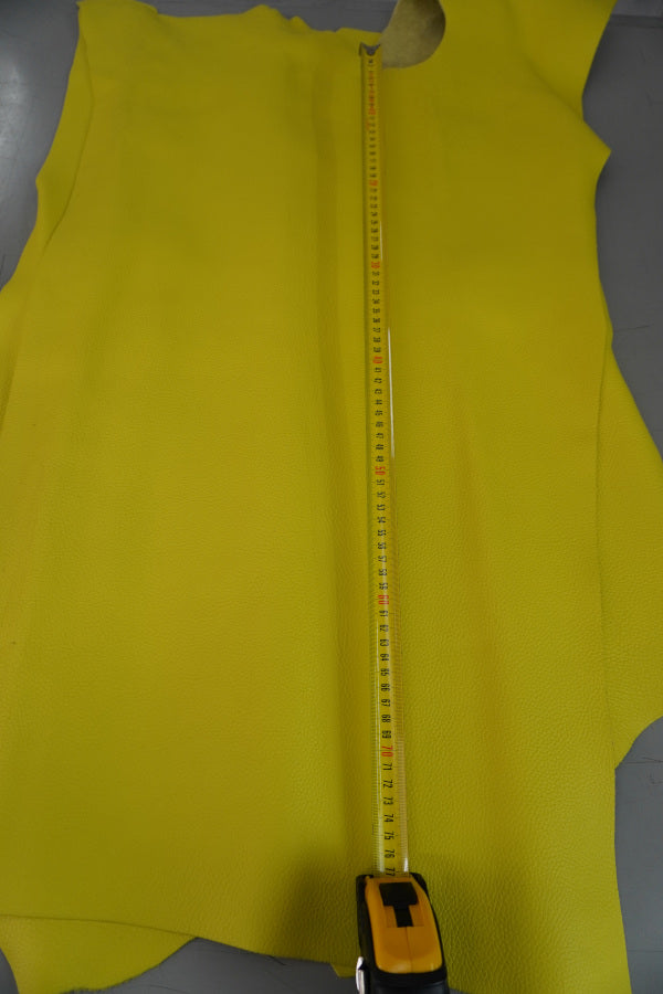 🐂 Retal de vacuno grueso amarillo intenso