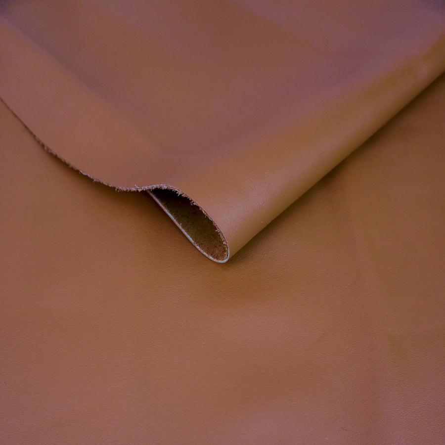 🐂 Retal de vacuno flor color cuero