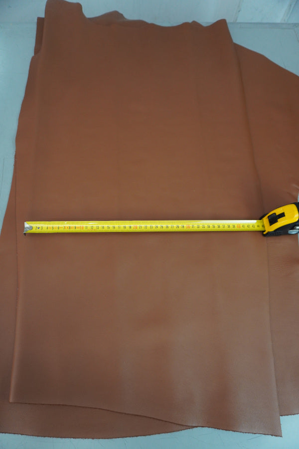 🐂 Retal de vacuno flor color cuero