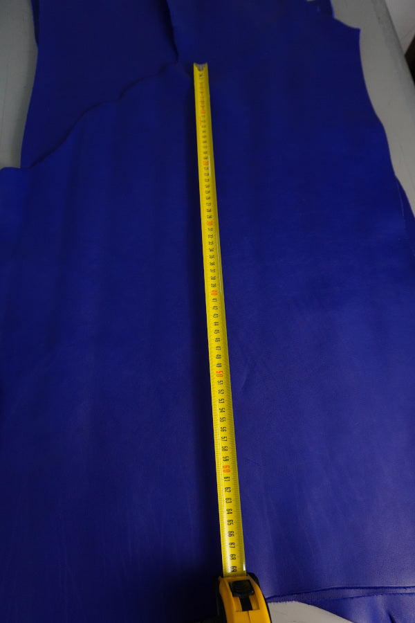 🐂 Retal de vacuno flor Fontanelles azulón