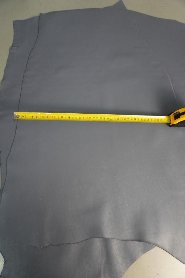 🐂 Retal de vacuno flor gris azulado