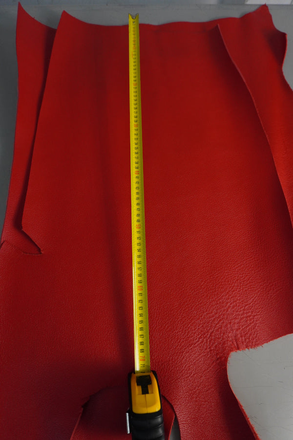 Retal de vacuno bombeado rojo