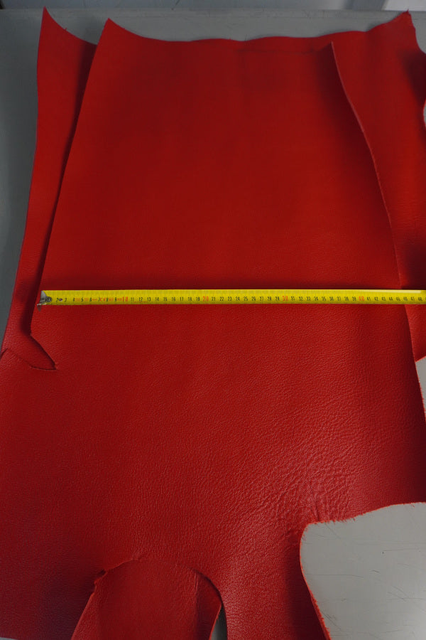 Retal de vacuno bombeado rojo