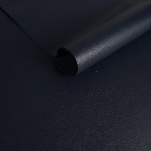 🐂 Retal de vacuno flor azul marino