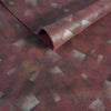 Retal serraje fantasía rojo