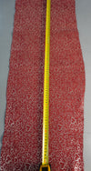 Retal serraje corazones rojo