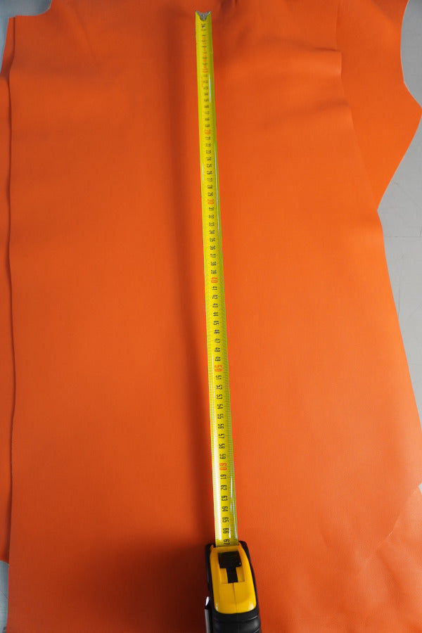 Retal de vacuno plena flor naranja