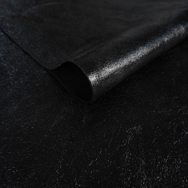 🐂 Trozo de serraje laminado rústico negro