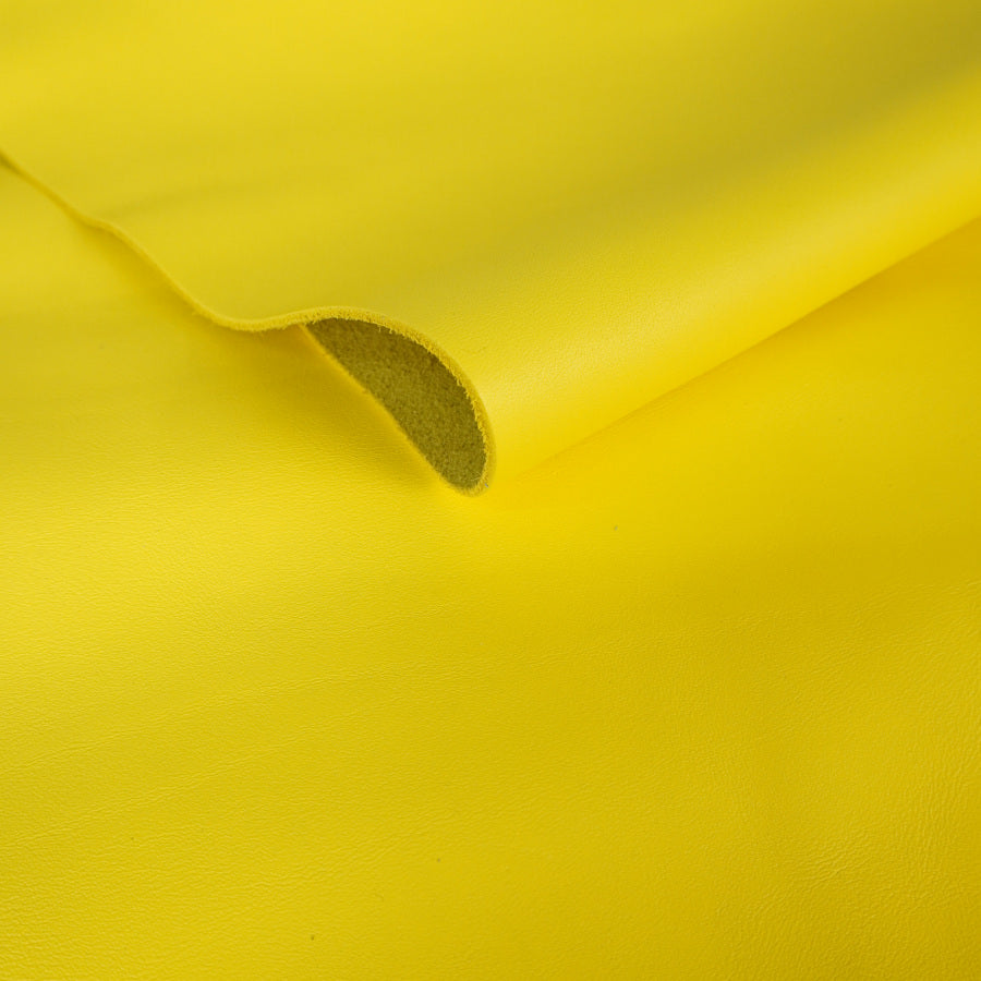 Media piel vacuno fontanelles amarillo vibrante