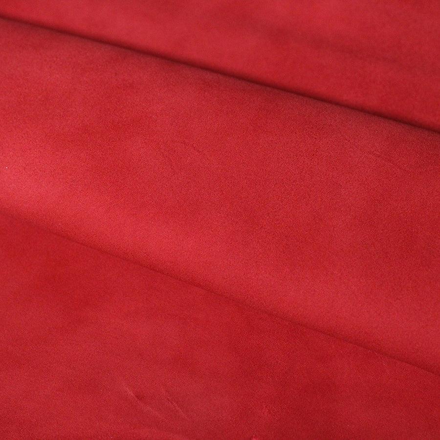 Ante rojo rubí - Piel para artesanos