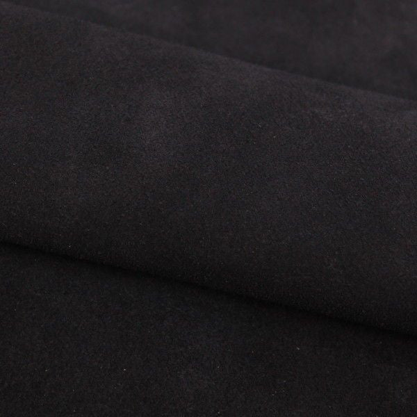 Navy-Plush split leather
