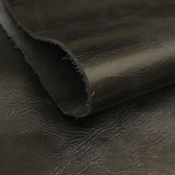 Navy color-Quarted cowhide leather