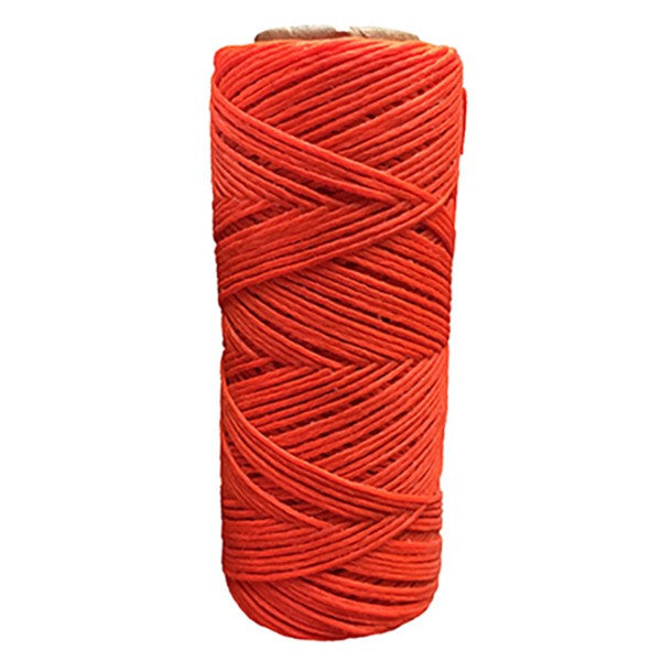 Color naranja fluor-Hilo encerado fluor coser cuero